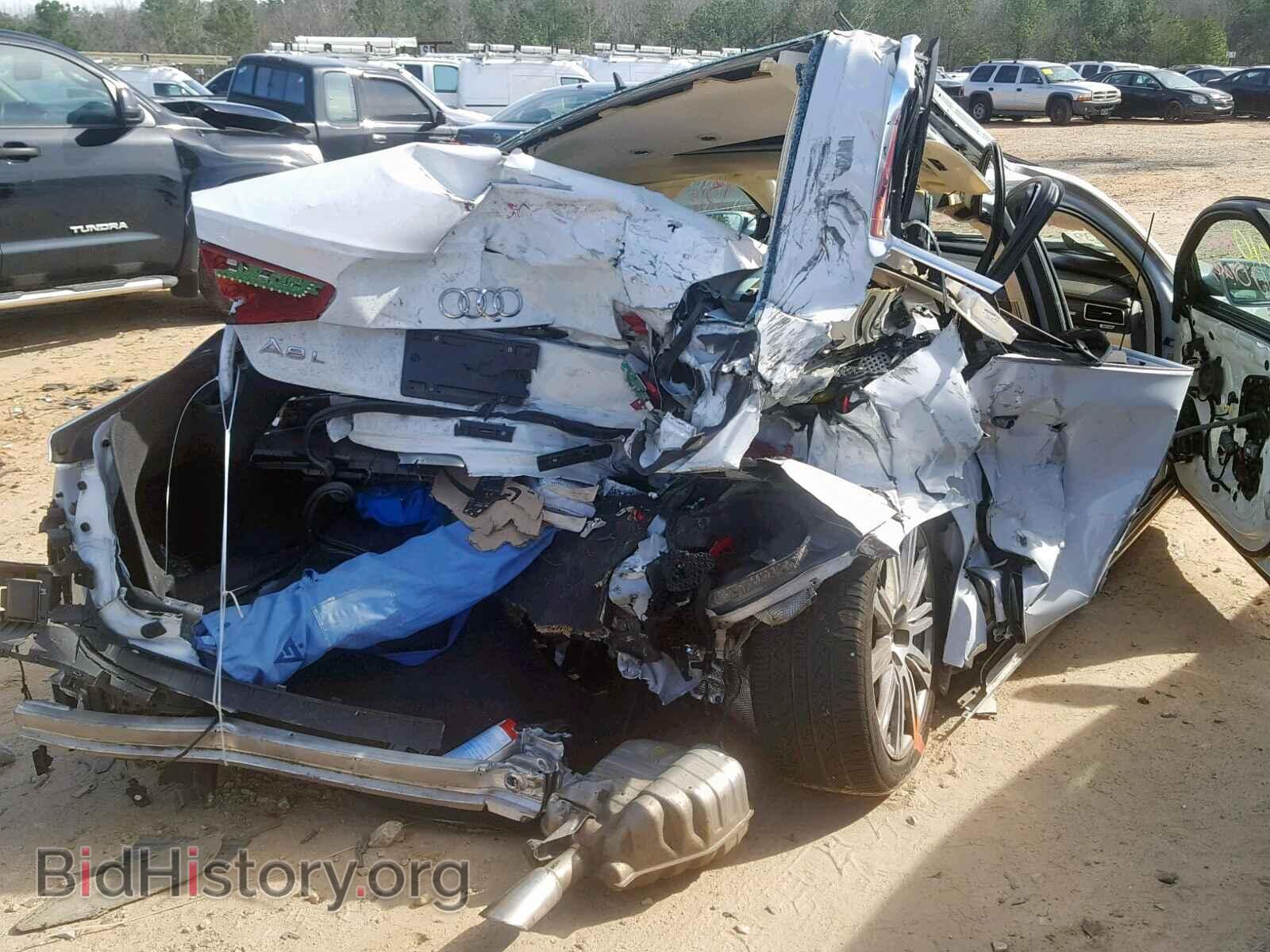 2014 AUDI A8 - VIN: WAURGAFD7EN003780 - Фото 9