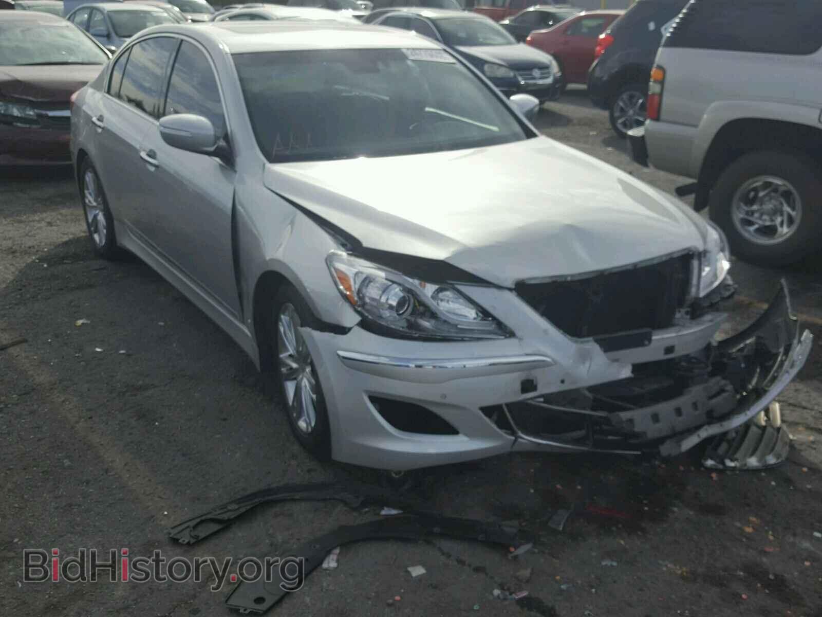 Photo KMHGC4DD2CU153207 - HYUNDAI GENESIS 2012