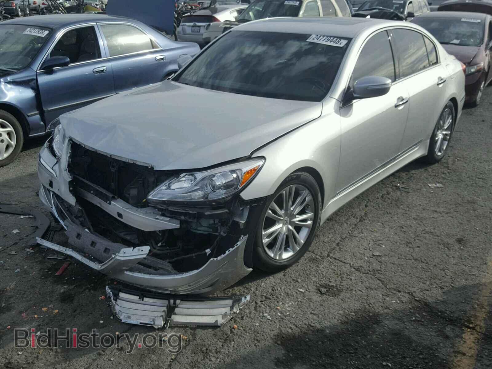 2012 HYUNDAI GENESIS - VIN: KMHGC4DD2CU153207 - Фото 2