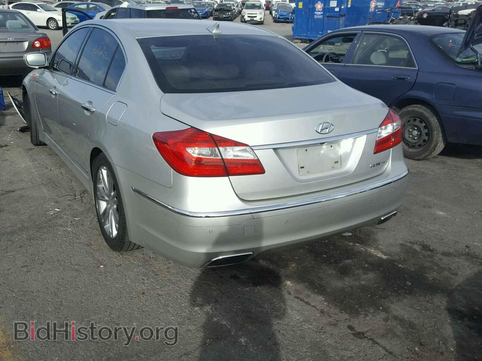 2012 HYUNDAI GENESIS - VIN: KMHGC4DD2CU153207 - Фото 3