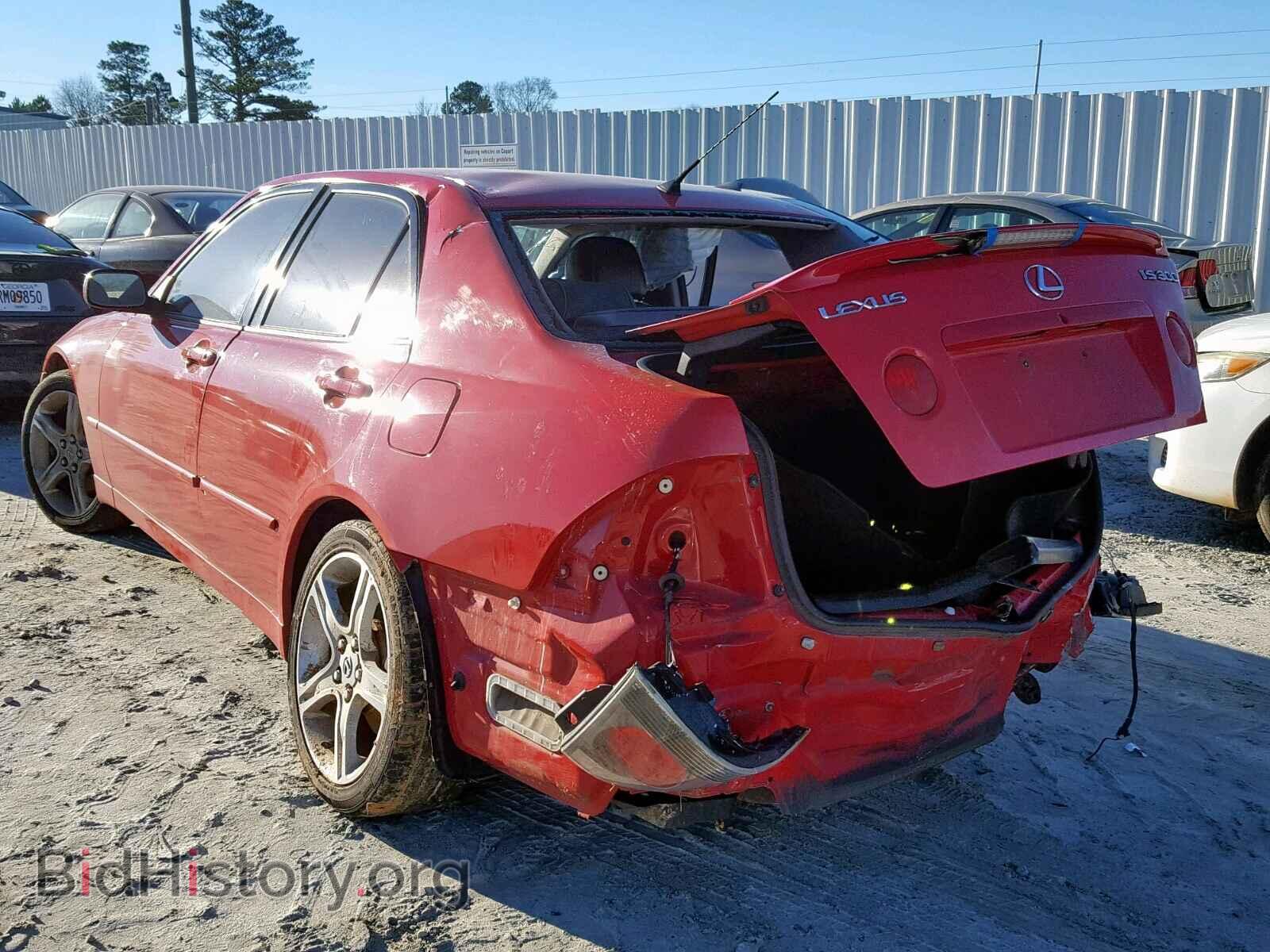 2002 LEXUS IS - VIN: JTHBD192420039487 - Фото 3