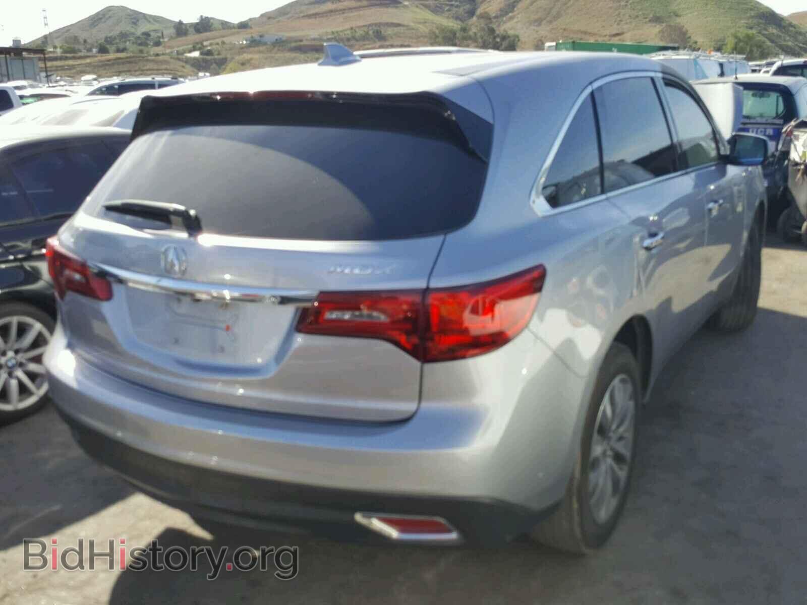 2016 ACURA MDX - VIN: 5FRYD3H45GB021372 - Фото 4