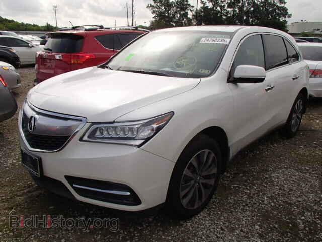 2015 ACURA MDX - VIN: 5FRYD3H41FB014224 - Фото 2