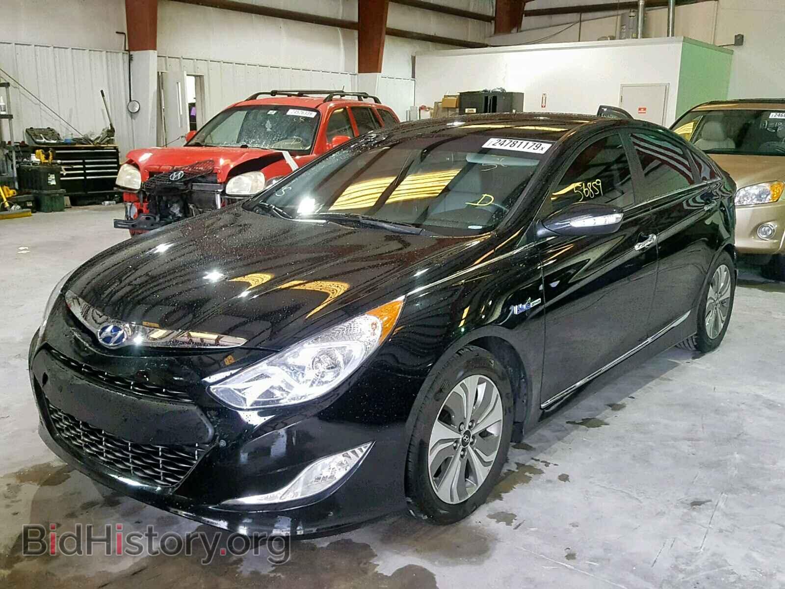 2014 HYUNDAI SONATA - VIN: KMHEC4A42EA109658 - Фото 2
