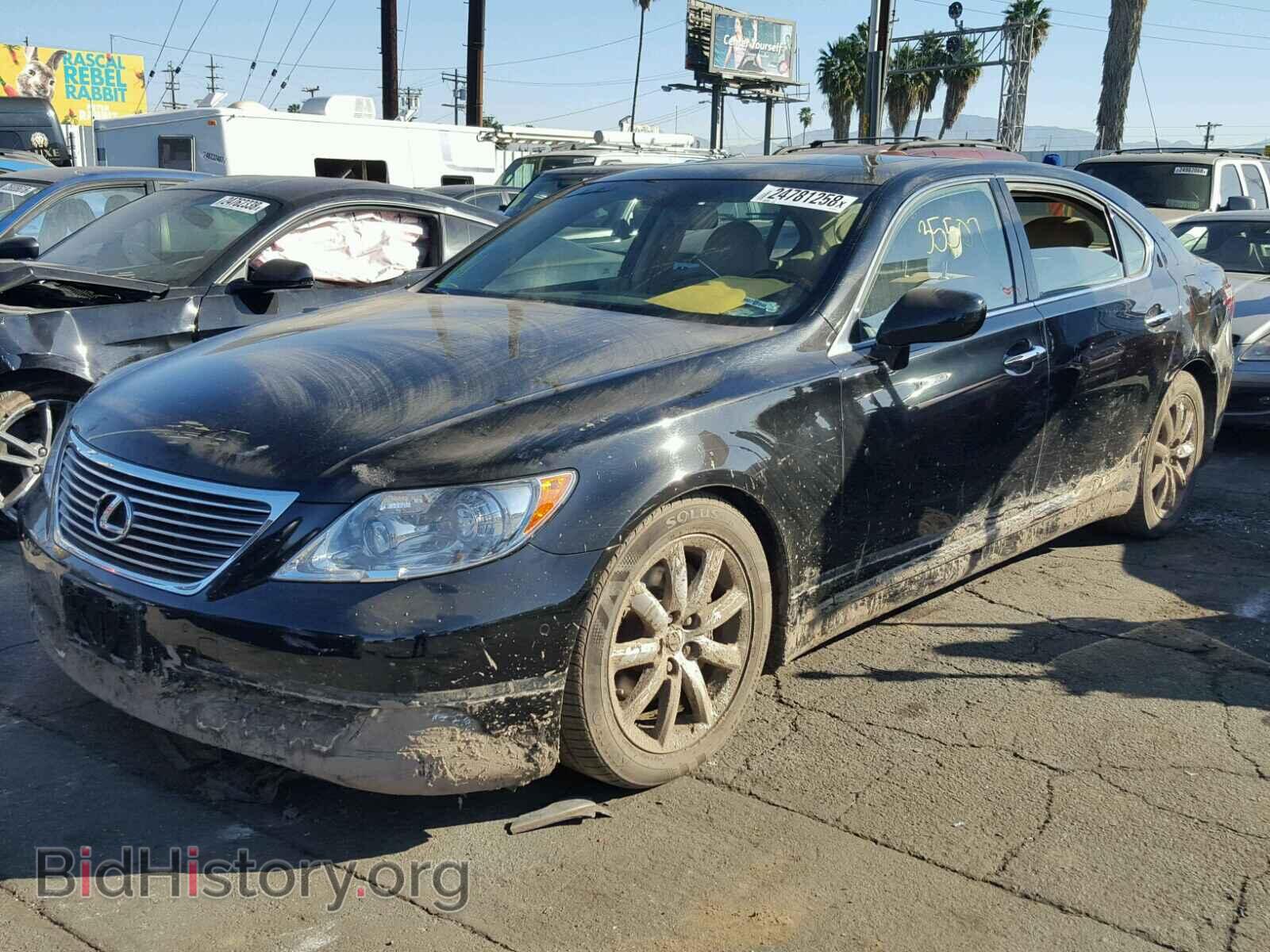 2008 LEXUS LS460 - VIN: JTHGL46F385032818 - Фото 2