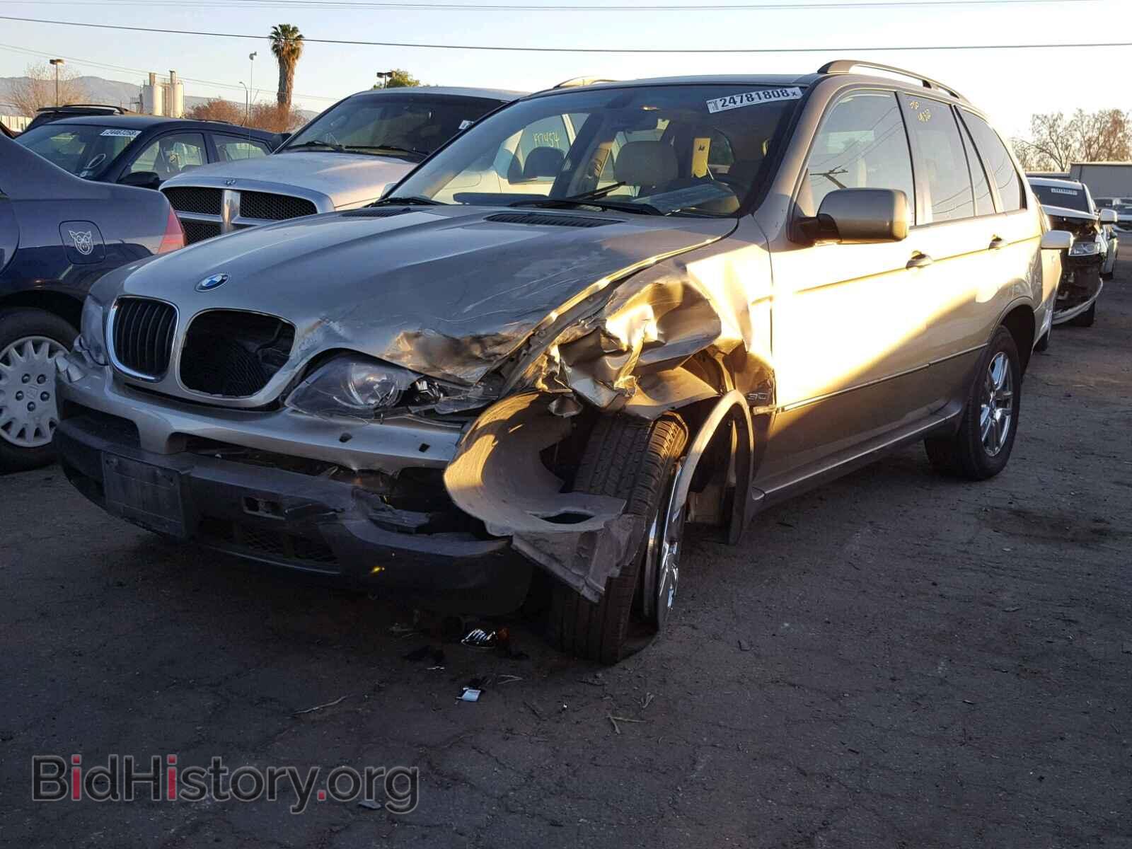 2005 BMW X5 - VIN: 5UXFA13565LY09298 - Фото 2