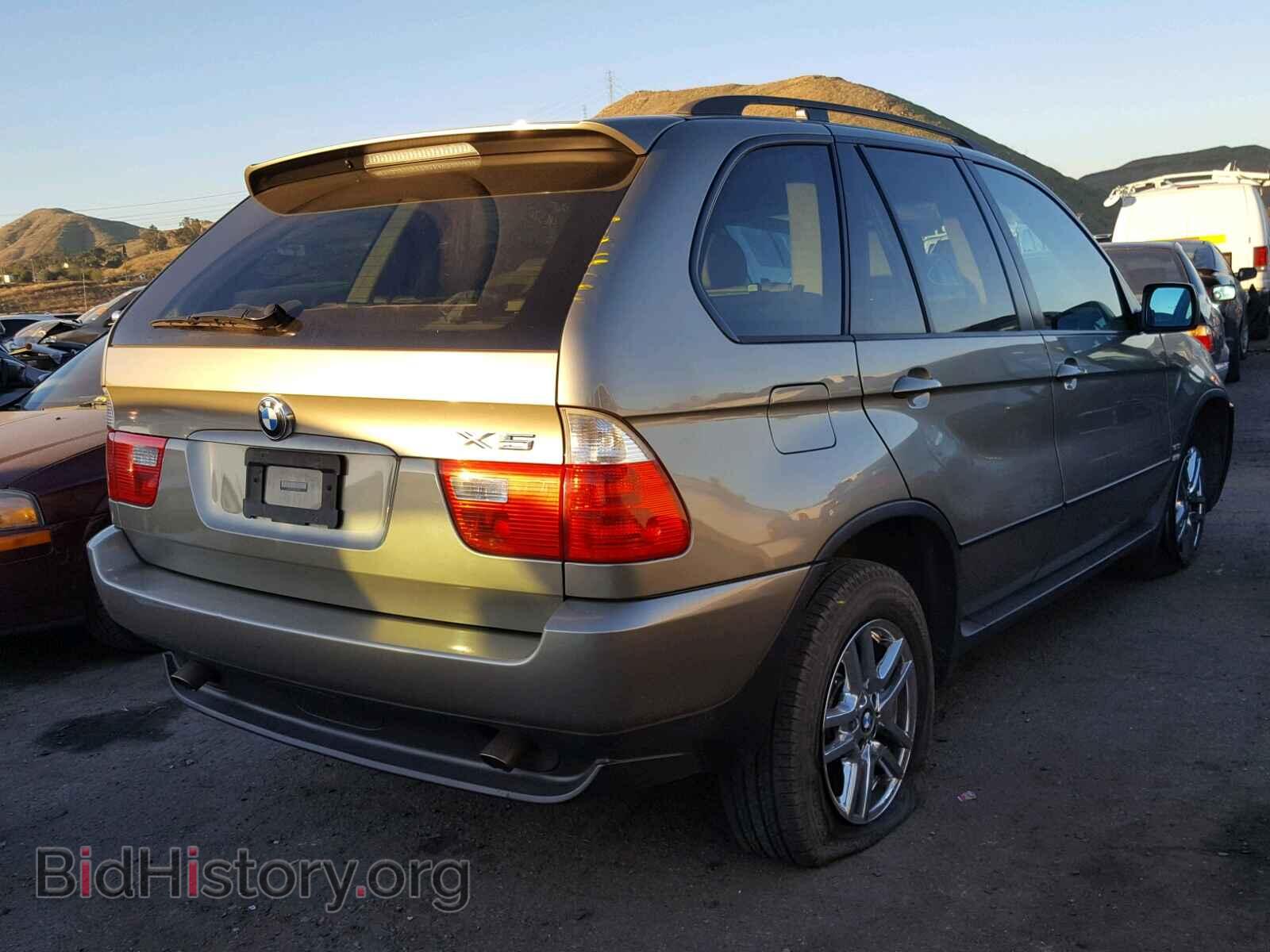 2005 BMW X5 - VIN: 5UXFA13565LY09298 - Фото 4