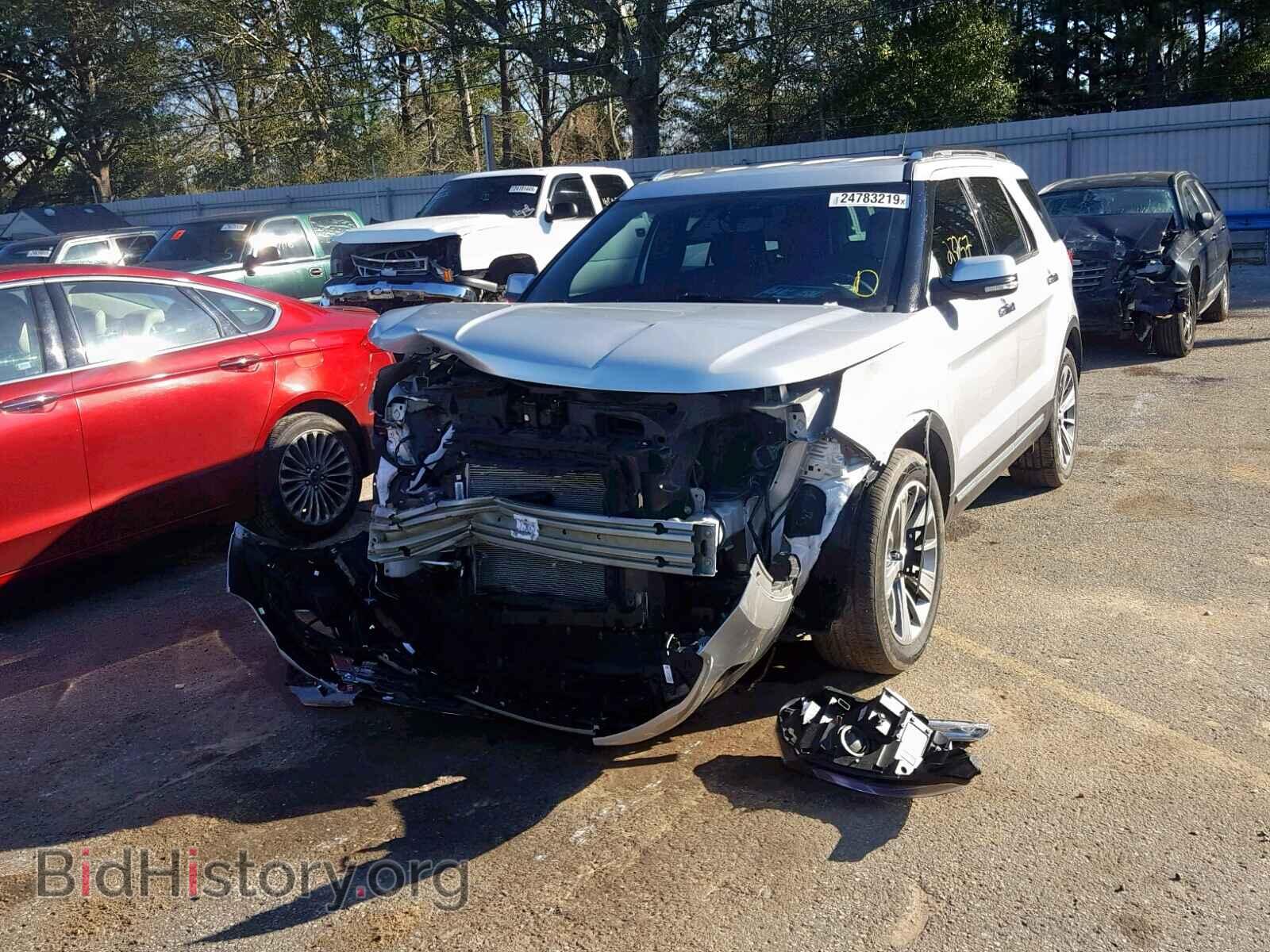 2018 FORD EXPLORER L - VIN: 1FM5K7F80JGA82659 - Фото 2
