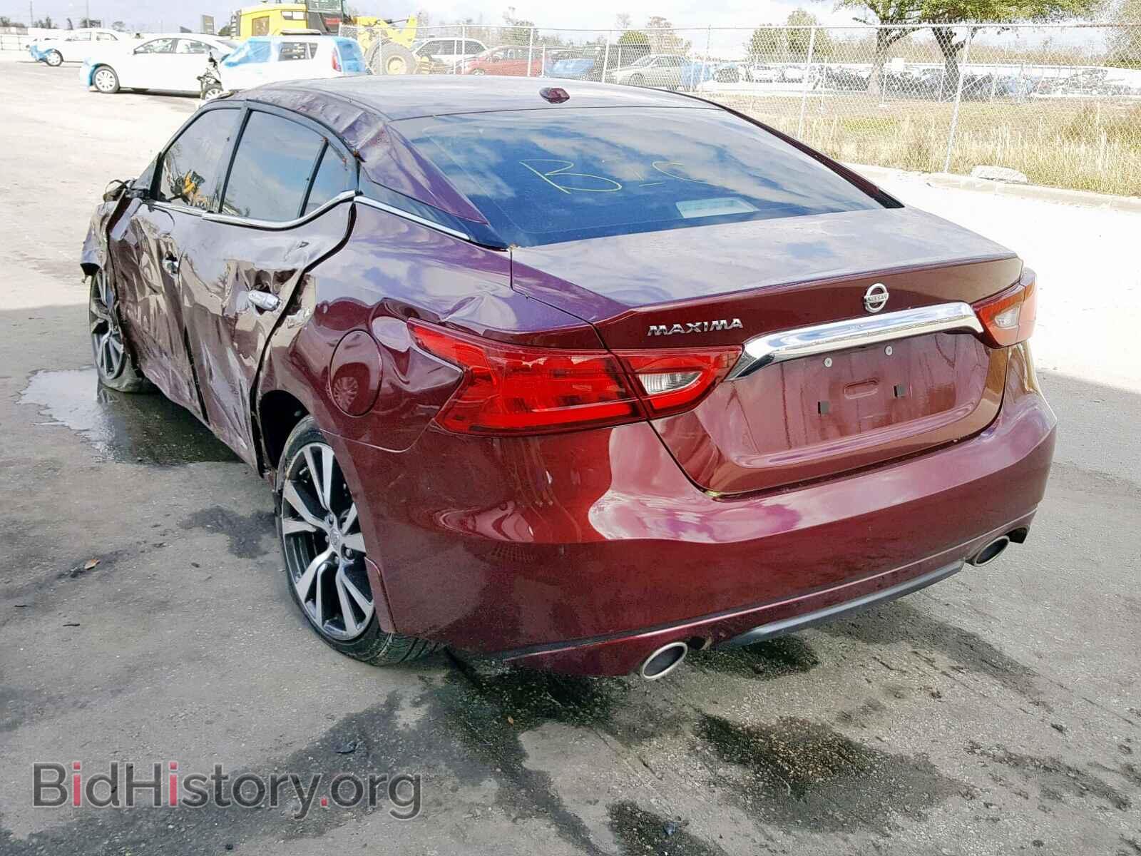 2017 Nissan MAXIMA (VIN 1N4AA6AP0HC399766) — фото 3 из 10
