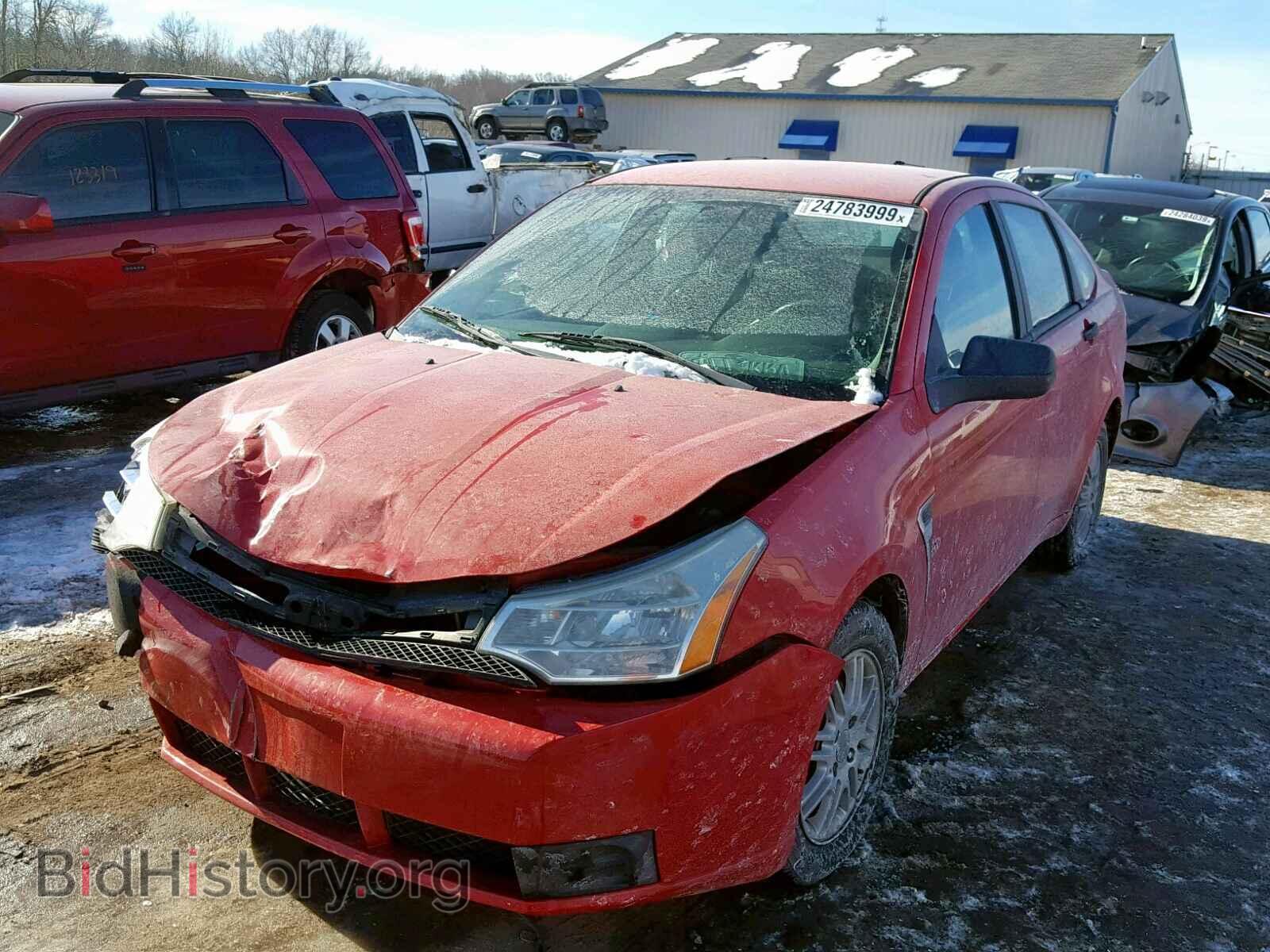 2008 FORD FOCUS SE - VIN: 1FAHP35N18W120568 - Фото 2