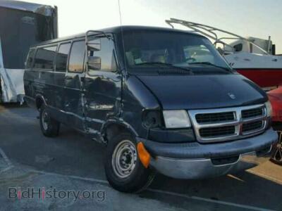 1999 Dodge RAM VAN RAM Wagon, зеленый — VIN 2B5WB35Z3XK537508, Copart