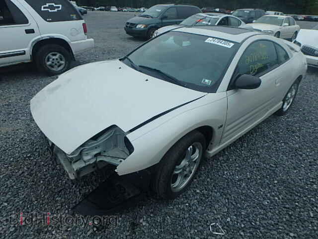 2002 MITSUBISHI ECLIPSE - VIN: 4A3AC84H32E031062 - Фото 2