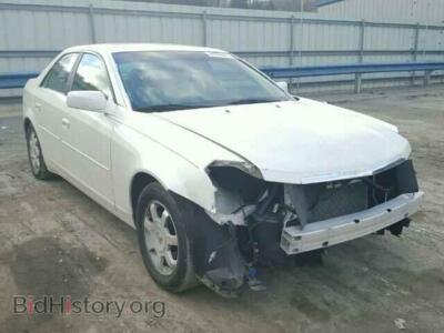 2004 Cadillac CTS, белый — VIN 1G6DM577240108957, Copart