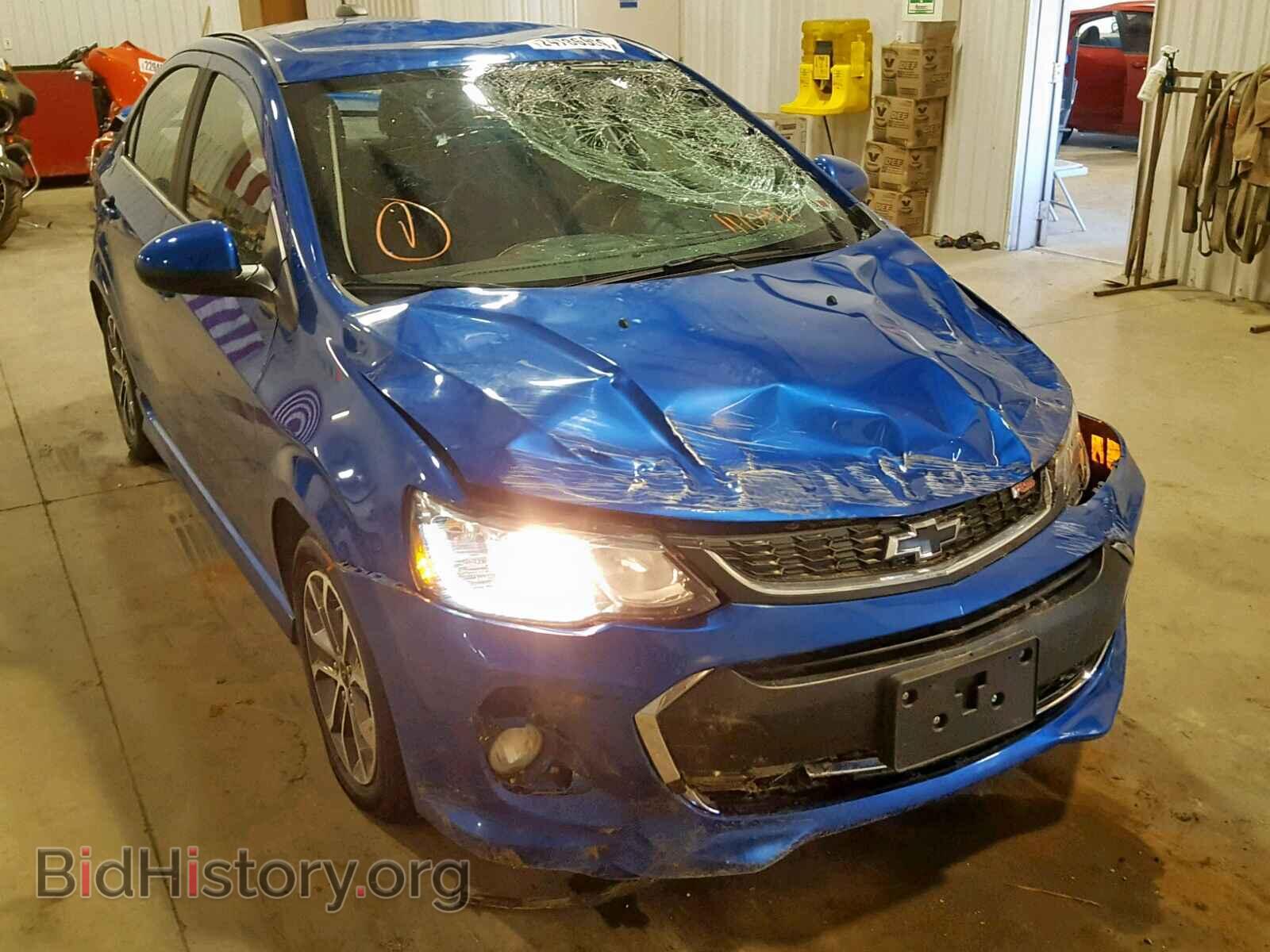 Фотография 1G1JD5SH8J4111097 - CHEVROLET SONIC 2018