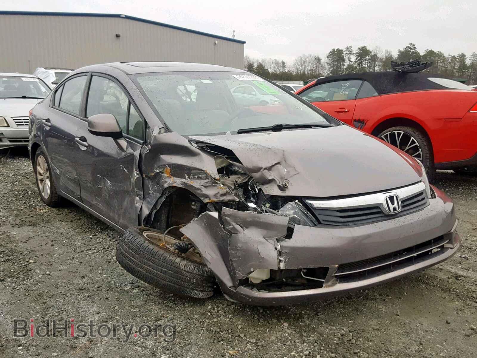 Photo 19XFB2F81CE110581 - HONDA CIVIC 2012