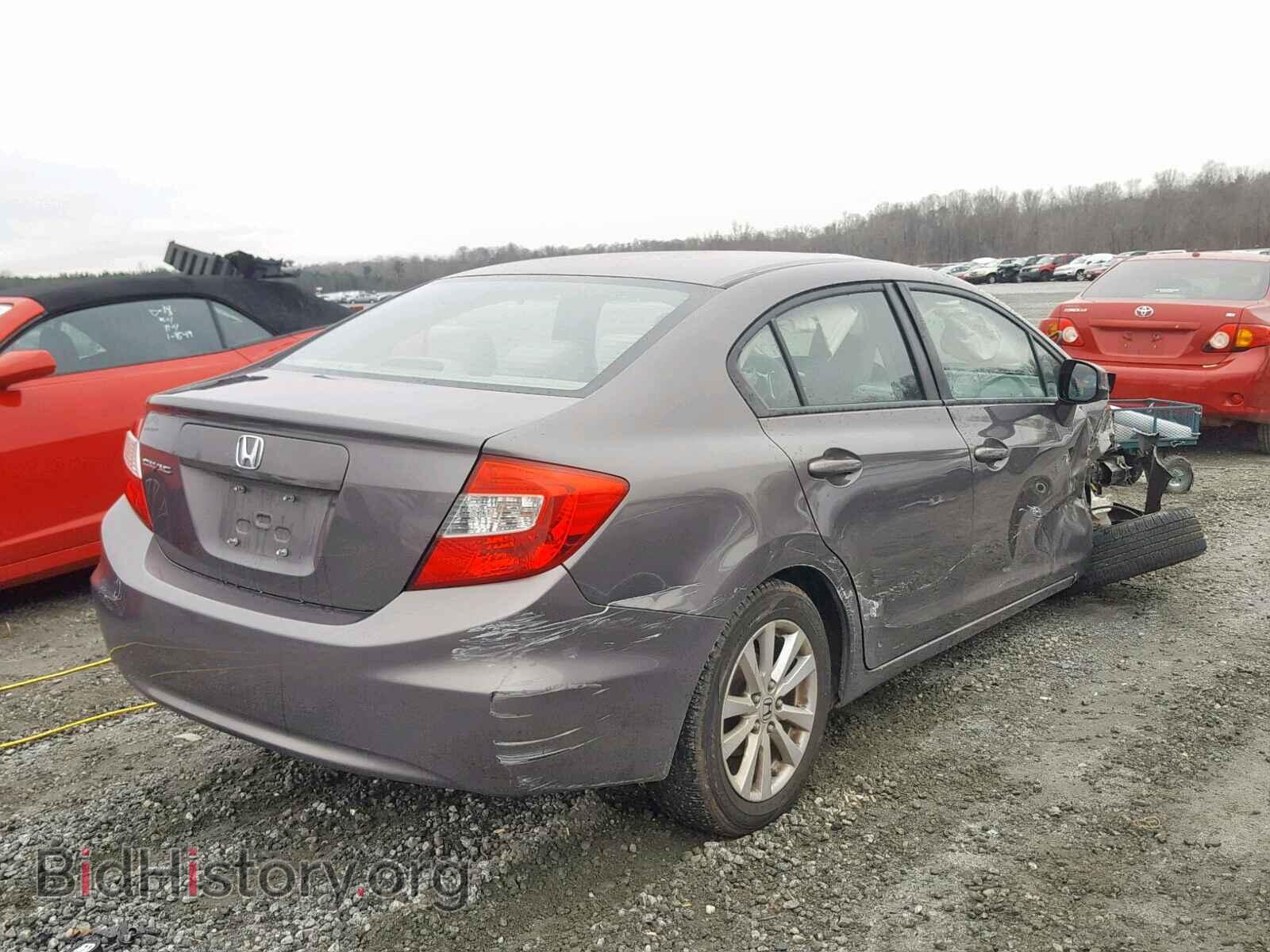 2012 HONDA CIVIC - VIN: 19XFB2F81CE110581 - Фото 4