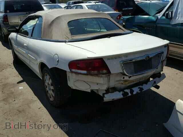 2004 CHRYSLER SEBRING - VIN: 1C3EL75R04N304505 - Фото 3