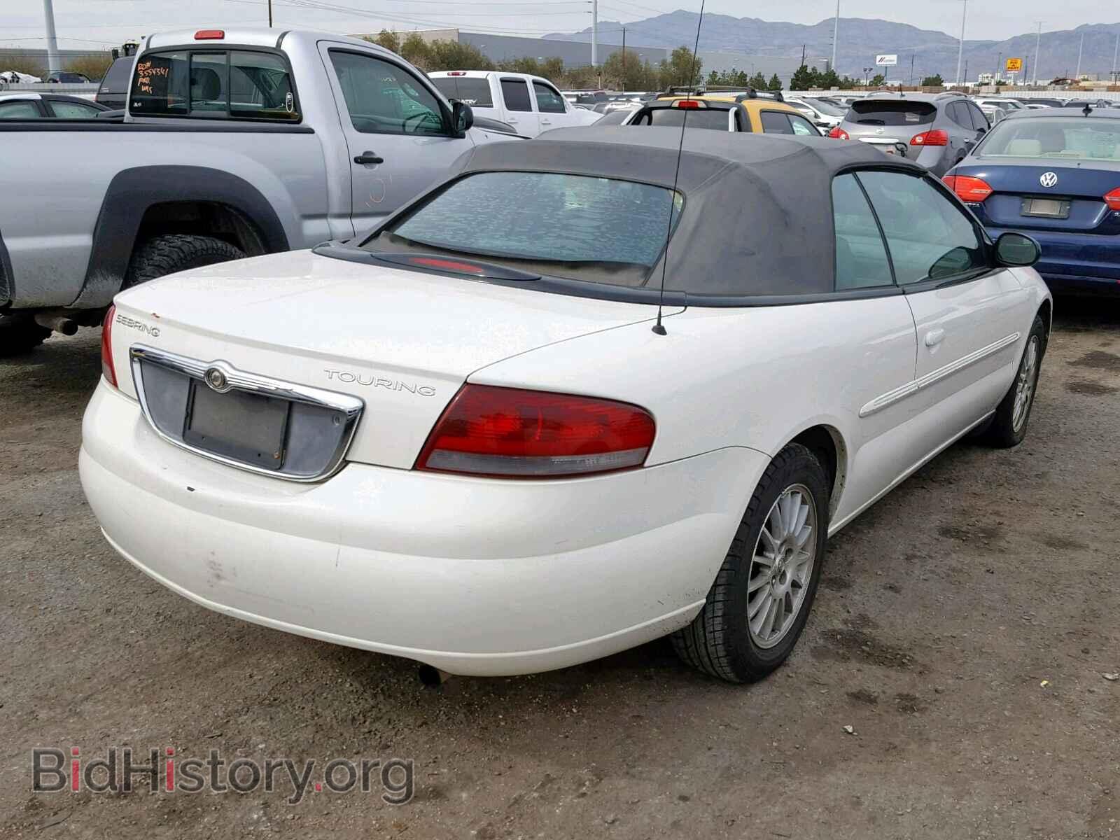 2005 CHRYSLER SEBRING - VIN: 1C3EL55R55N537687 - Фото 4