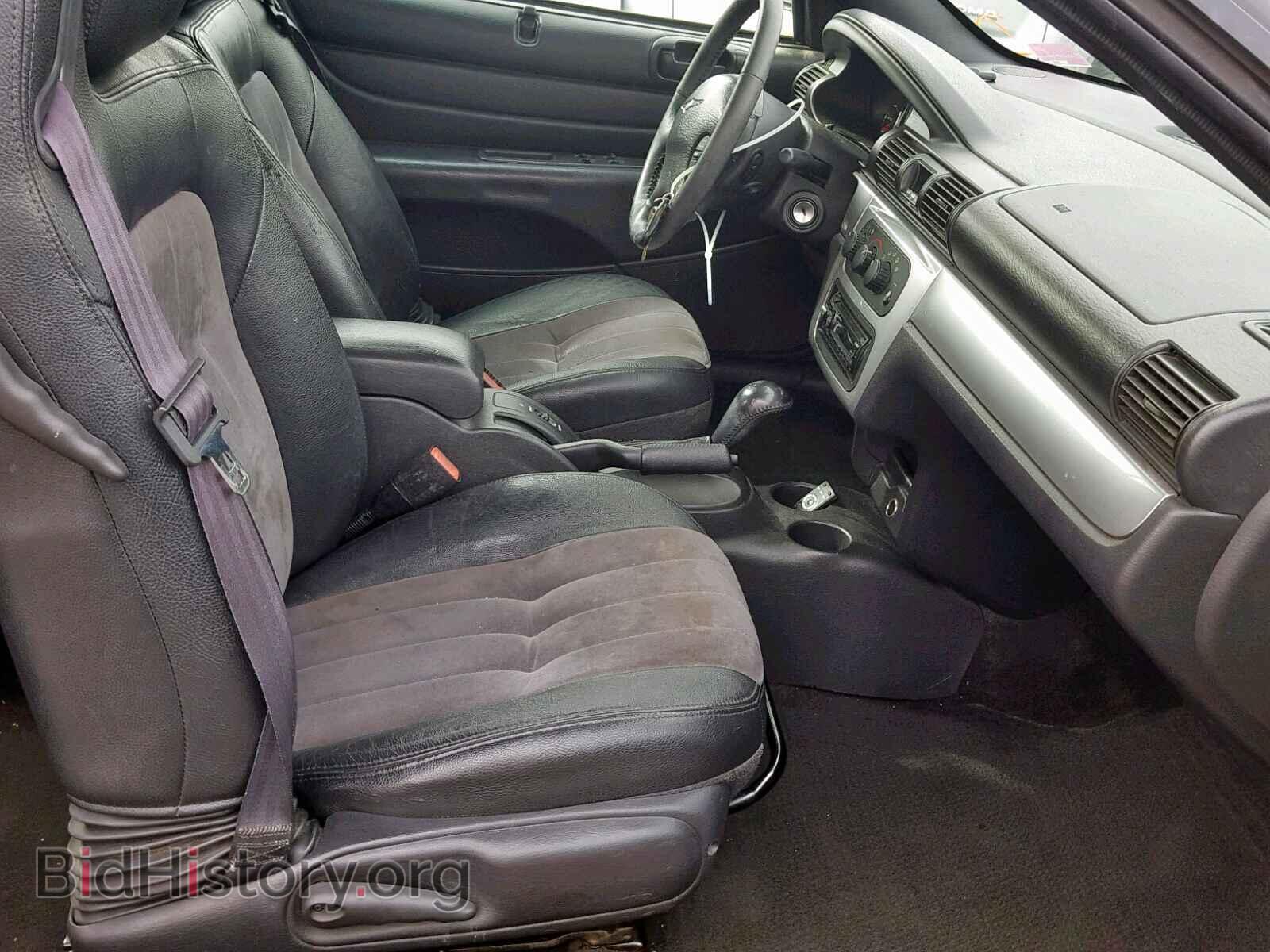 2005 CHRYSLER SEBRING - VIN: 1C3EL55R55N537687 - Фото 5