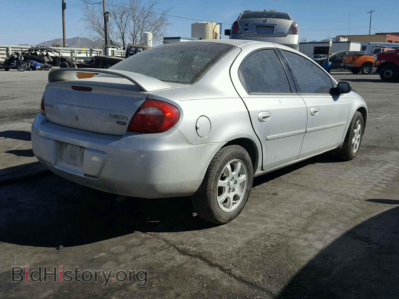 2004 DODGE NEON - VIN: 1B3ES56C24D533563 - Фото 4