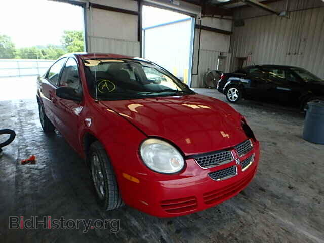 Фотография 1B3ES56C85D198603 - DODGE NEON 2005