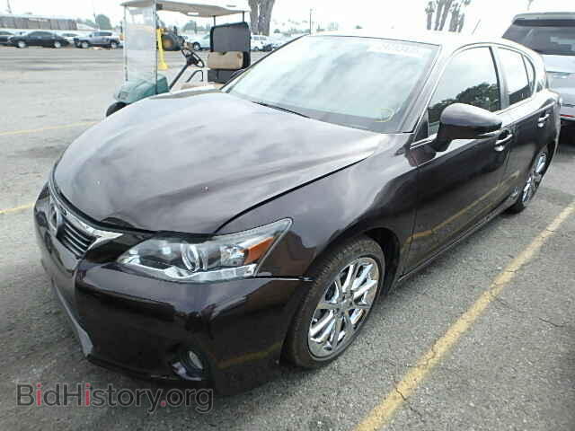 2011 LEXUS CT 200 - VIN: JTHKD5BH9B2012960 - Фото 2
