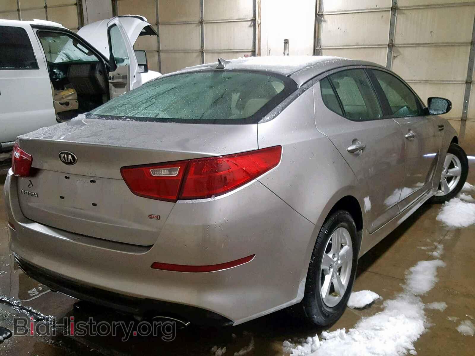 2015 KIA OPTIMA - VIN: KNAGM4A78F5580371 - Фото 4