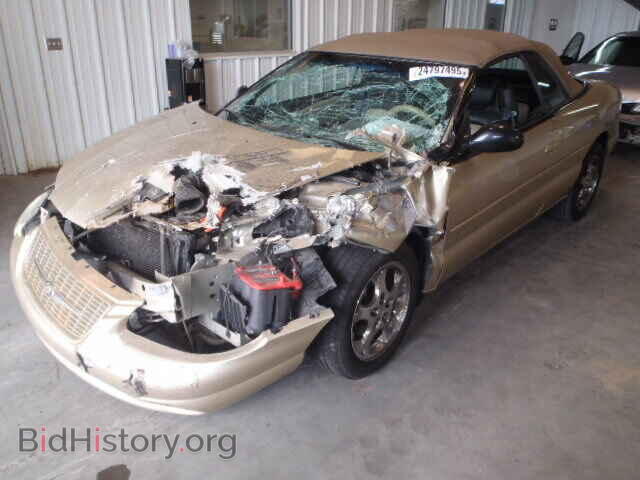 1999 CHRYSLER SEBRING - VIN: 3C3EL55H3XT576398 - Фото 2