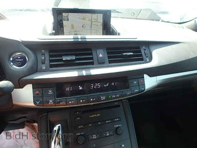 2012 LEXUS CT 200 - VIN: JTHKD5BH2C2081040 - Фото 9