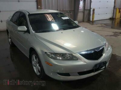 2005 Mazda 6 6 I, серебристый — VIN 1YVFP80C455M46476, Copart