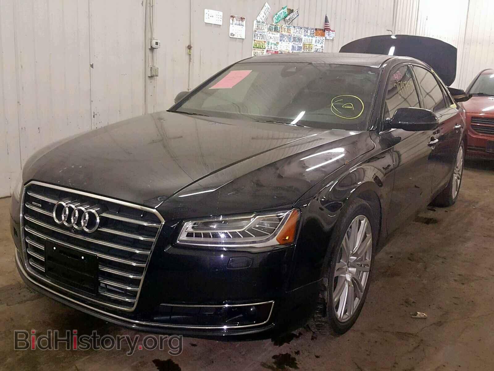 2015 AUDI A8 - VIN: WAU3MAFDXFN026020 - Фото 2