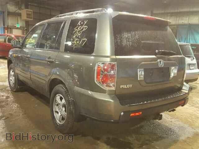 2006 HONDA PILOT - VIN: 2HKYF18426H523577 - Фото 3