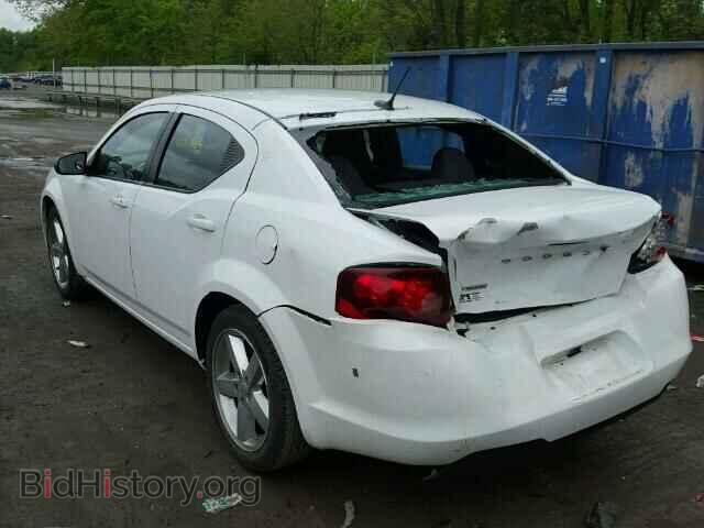 2013 DODGE AVENGER - VIN: 1C3CDZAB7DN564294 - Фото 3