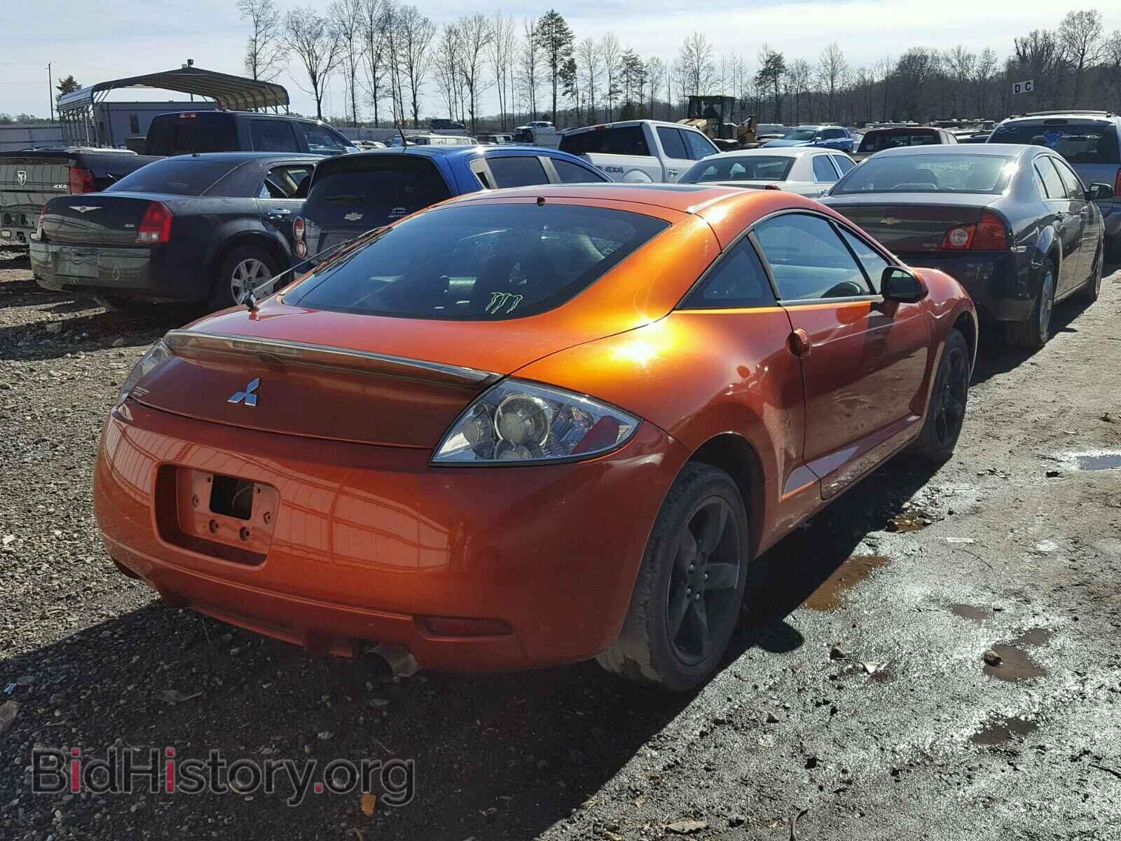 2007 MITSUBISHI ECLIPSE - VIN: 4A3AK24F37E032458 - Фото 4