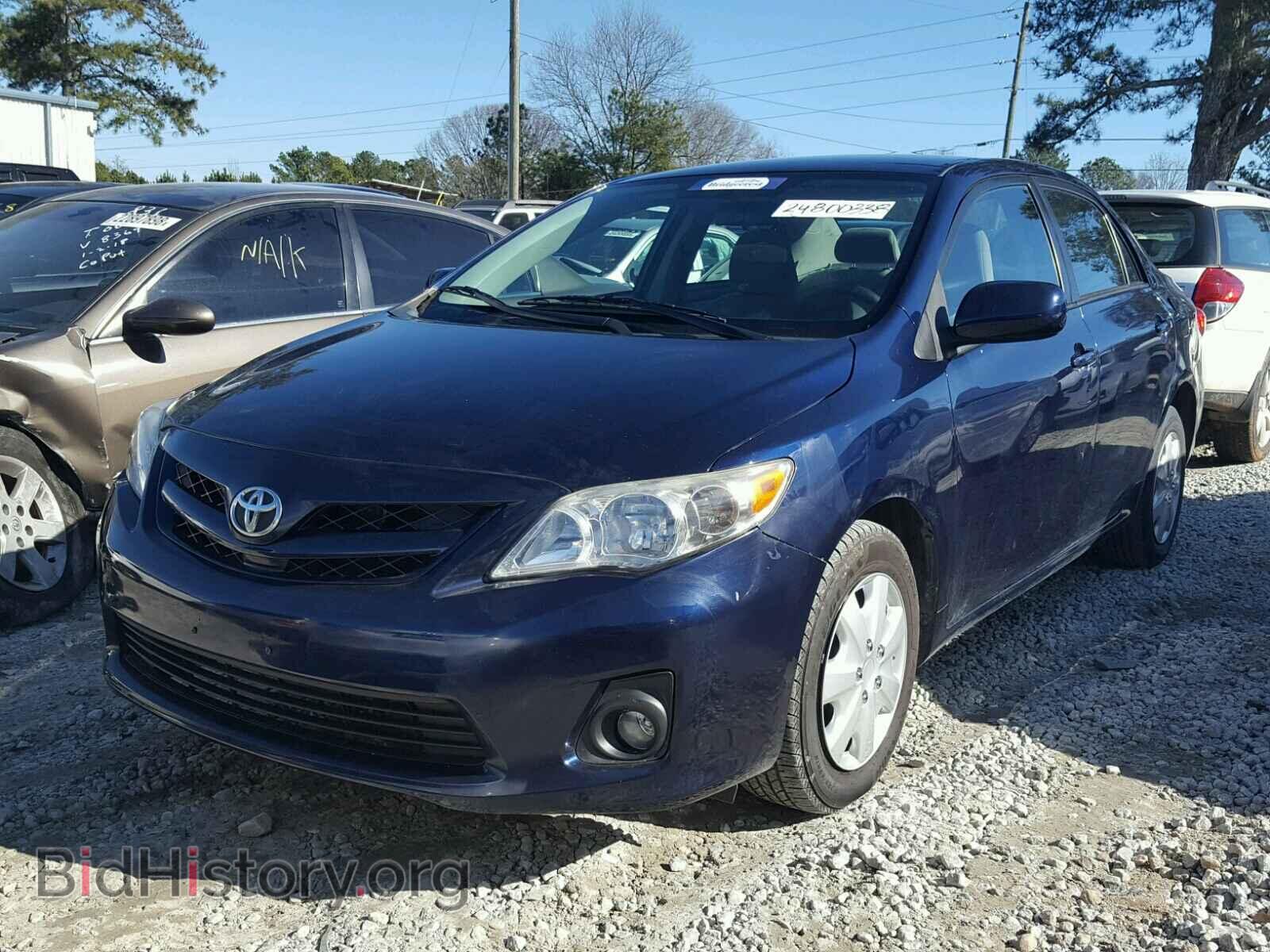 2011 TOYOTA COROLLA BA - VIN: 2T1BU4EE8BC568918 - Фото 2