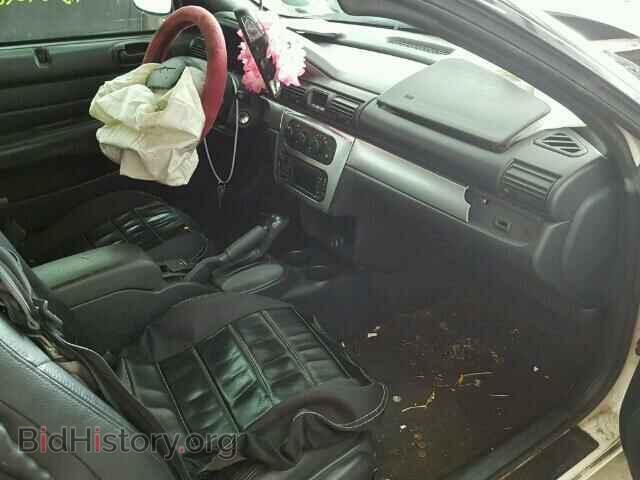 2005 CHRYSLER SEBRING - VIN: 1C3EL55R15N566748 - Фото 5