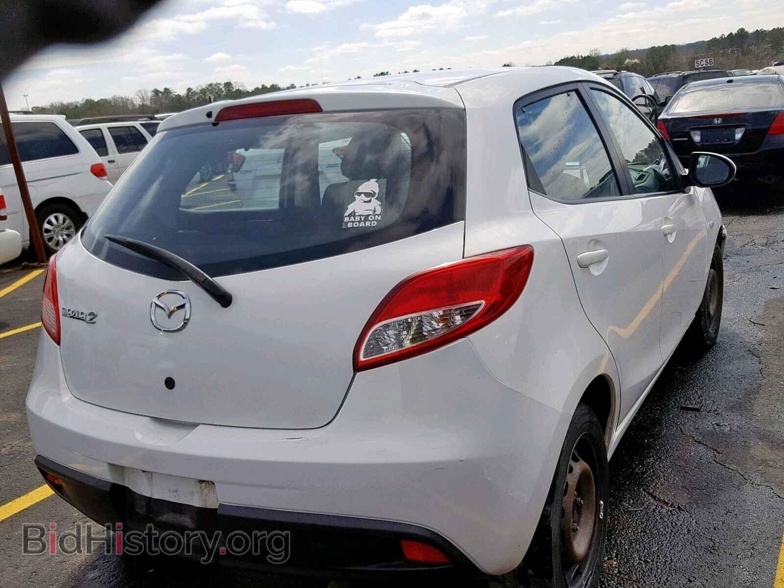 2014 MAZDA 2 - VIN: JM1DE1KZ3E0179114 - Фото 4
