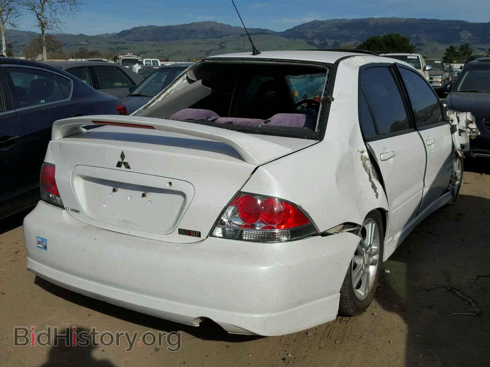 2004 MITSUBISHI LANCER - VIN: JA3AJ66F34U047522 - Фото 4