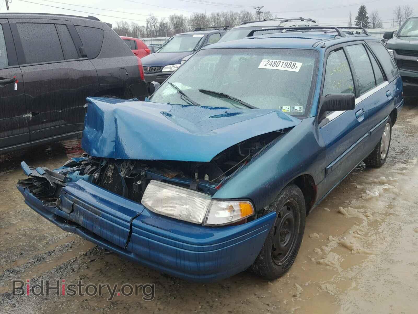 1996 FORD ESCORT - VIN: 1FASP15J7TW111955 - Фото 2