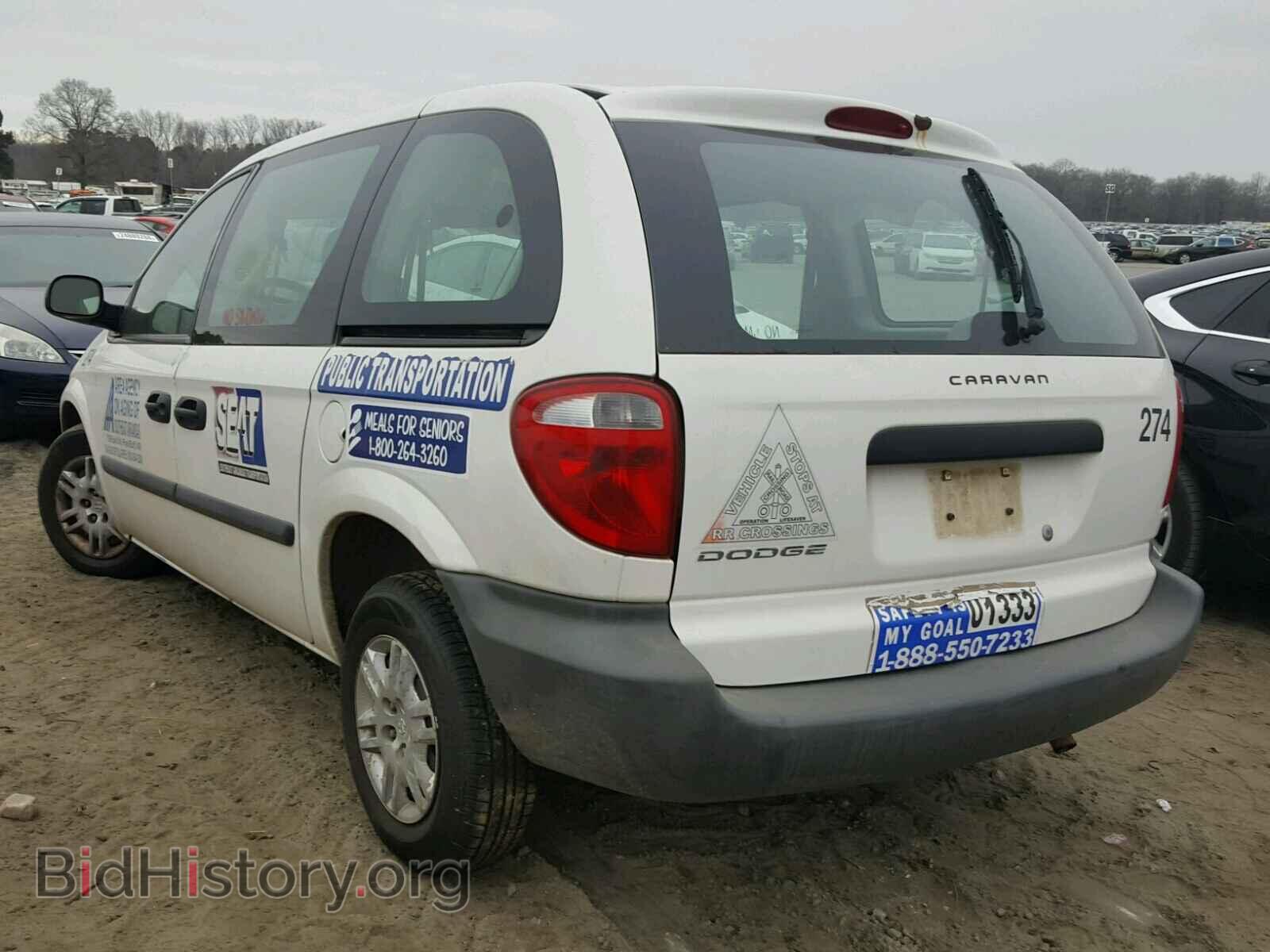 2006 DODGE CARAVAN - VIN: 1D4GP25E66B637873 - Фото 3