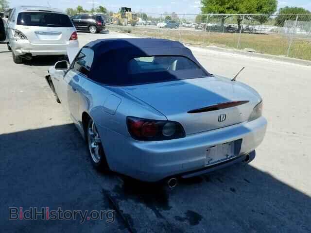 2002 HONDA S2000 - VIN: JHMAP11472T002898 - Фото 3