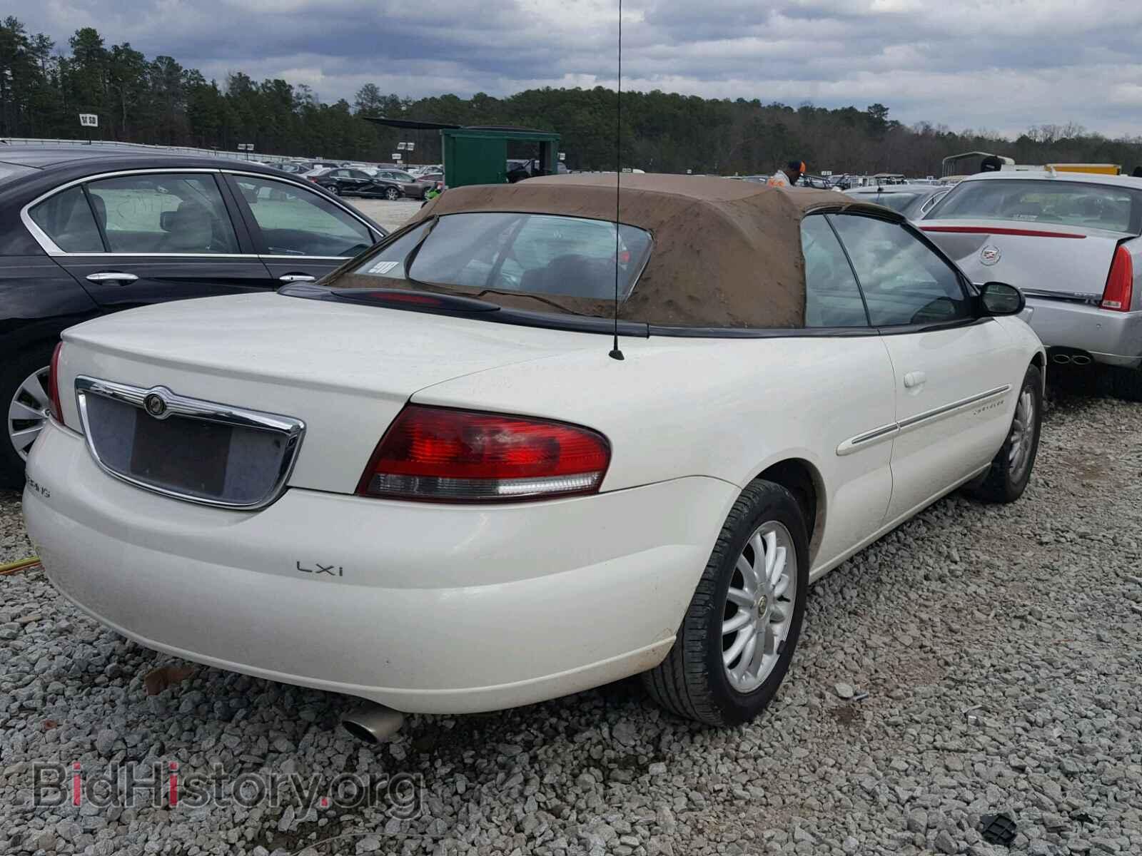 2001 CHRYSLER SEBRING - VIN: 1C3EL55U81N646725 - Фото 4