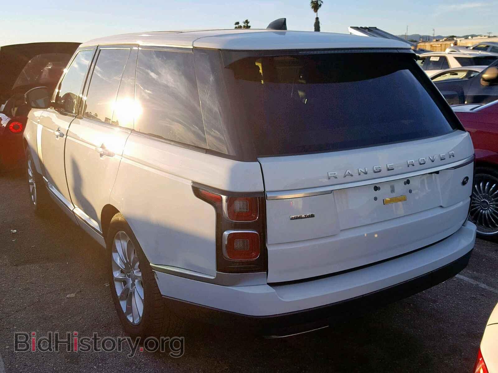 2018 LAND ROVER RANGE ROVE - VIN: SALGS2RK9JA399231 - Фото 3