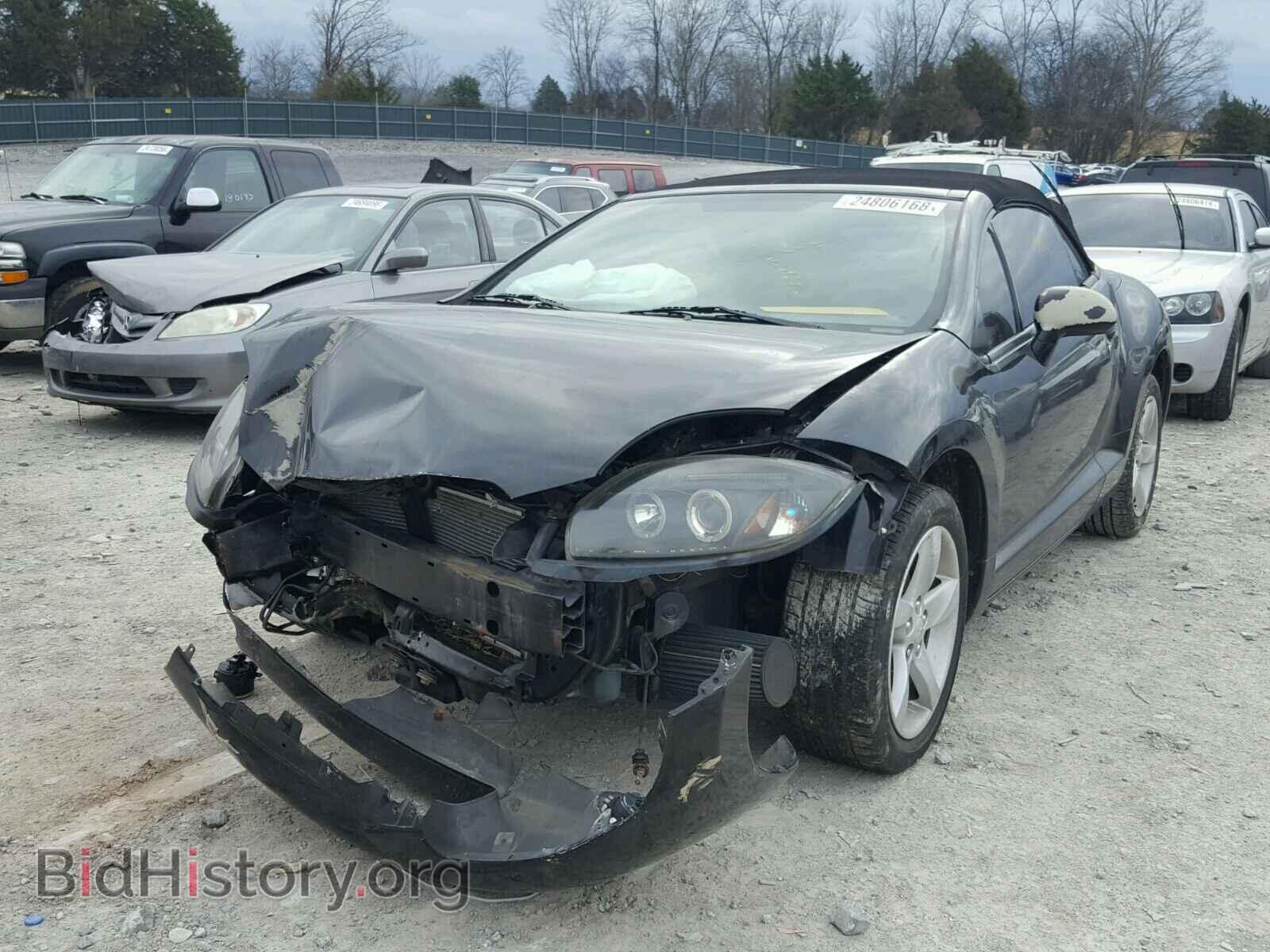 2007 MITSUBISHI ECLIPSE - VIN: 4A3AL25F87E058372 - Фото 2