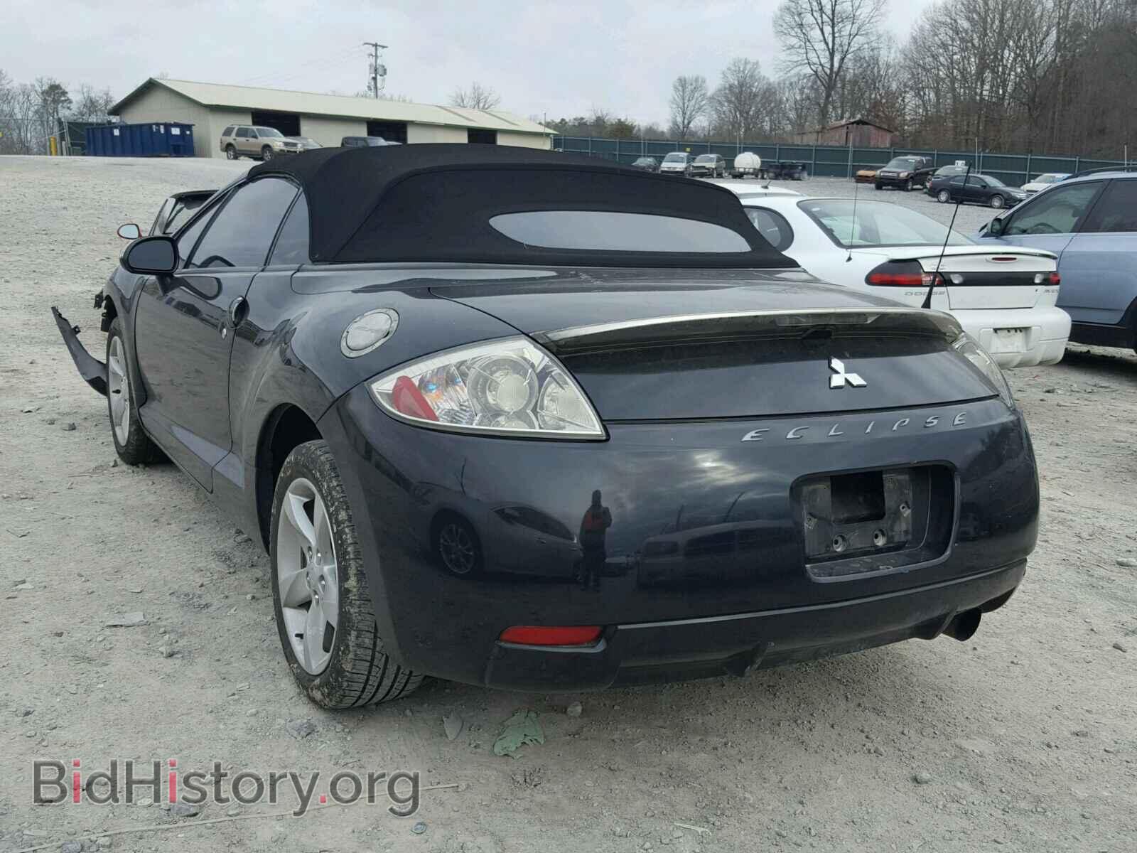 2007 MITSUBISHI ECLIPSE - VIN: 4A3AL25F87E058372 - Фото 3