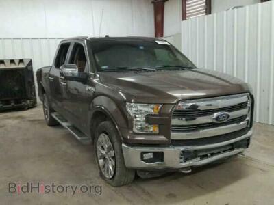 2016 Ford F150, коричневый — VIN 1FTEW1EF8GKD73504, Copart