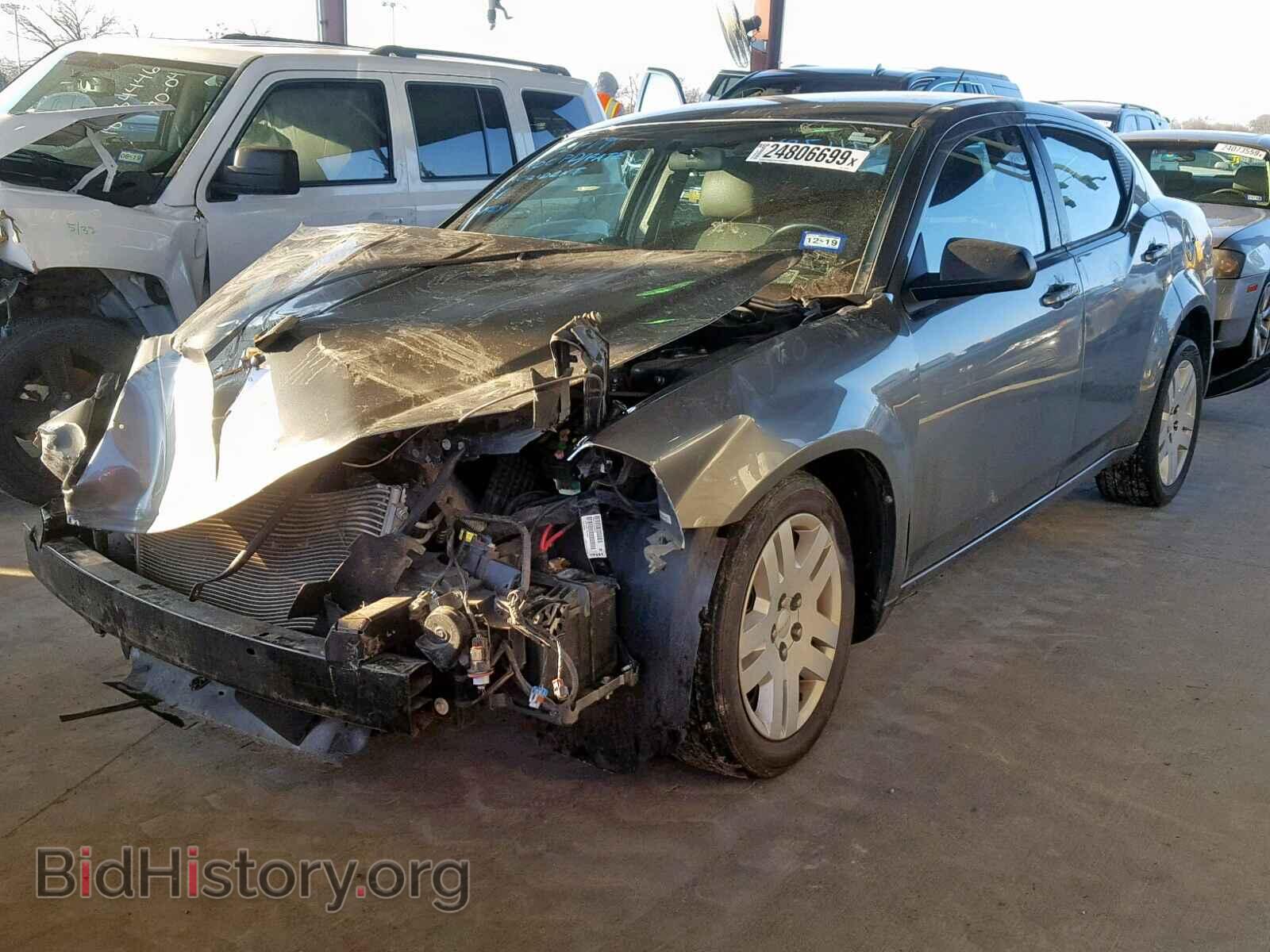 2012 DODGE AVENGER - VIN: 1C3CDZAB2CN109545 - Фото 2
