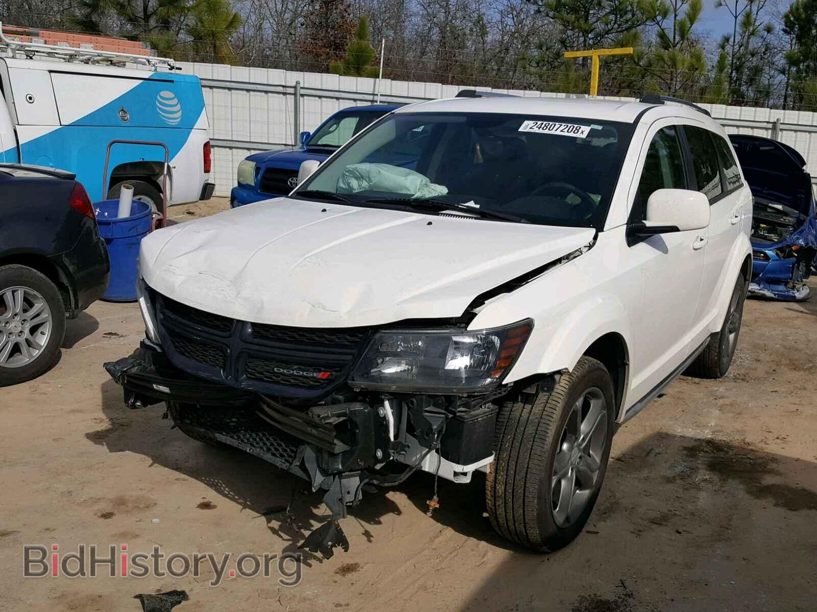 2015 DODGE JOURNEY - VIN: 3C4PDCGG9FT697686 - Фото 2