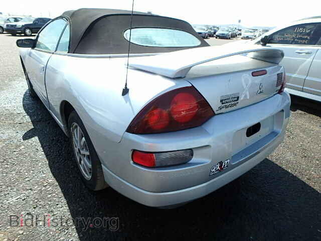 2002 MITSUBISHI ECLIPSE - VIN: 4A3AE45G22E036178 - Фото 3