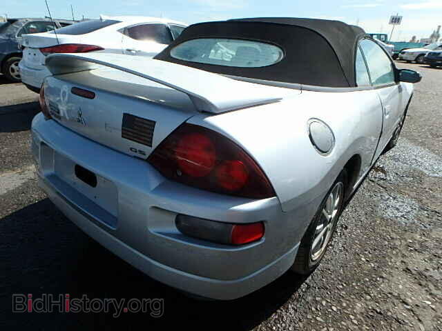 2002 MITSUBISHI ECLIPSE - VIN: 4A3AE45G22E036178 - Фото 4